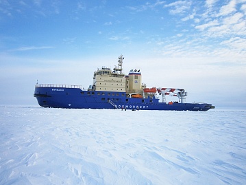 Icebreaker of 16 MW power. Project 21900М