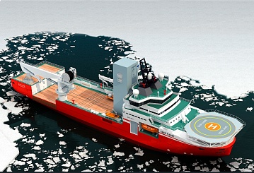 Арктическое ледокольное судно снабжения (проект 00801.1)